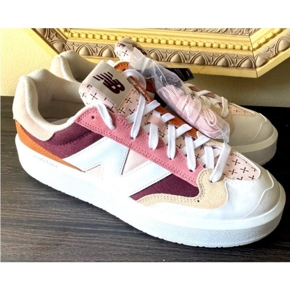 New Balance Sz M 10 W 12 Burgundy Pink Haze Sneakers Tennis Shoes Rare CT302MA - Picture 9 of 10